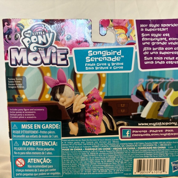Songbird Serenade sparking and Spinning Skirt My Little Pony The Movie - Picture 3 of 13